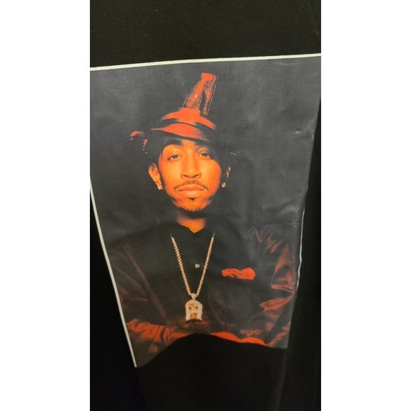 Ludacris Red Light District Mens Vinyl Tshirt Size XL EUC! Rare HTF - Picture 2 of 8
